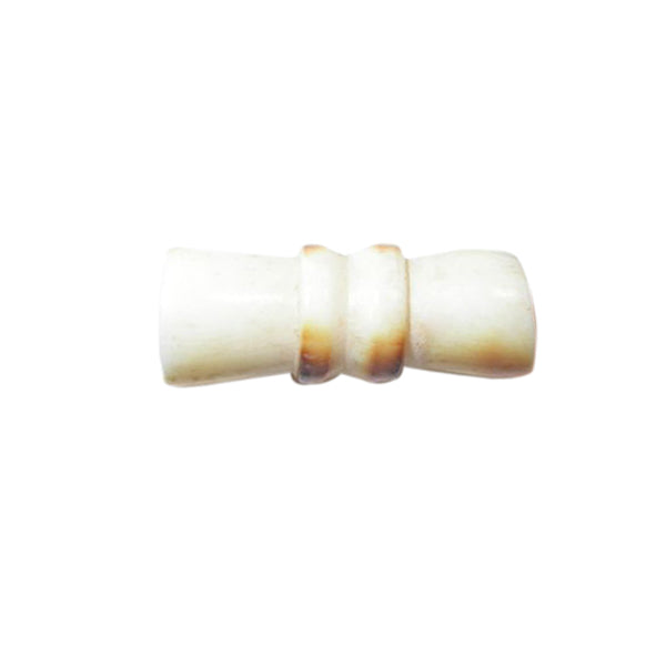 Cream coloured bone bead