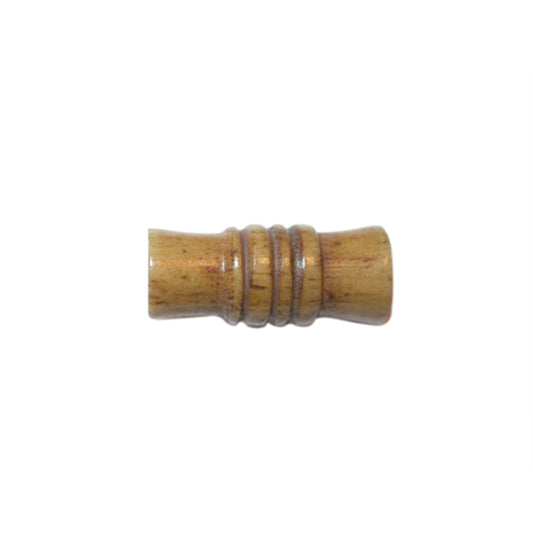 Light brown bone bead