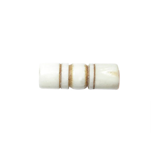 Cream coloured bone bead