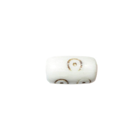 Cream coloured bone bead