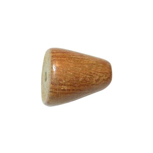 Lichtbrown wooden cone