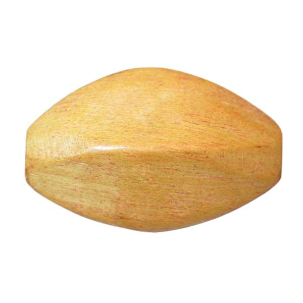 Lightbrown wooden bead