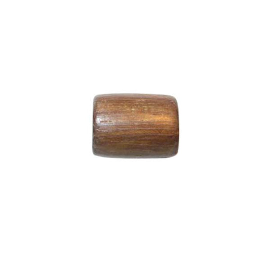 Brown wooden bead