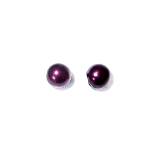 Parel Donkerrood 8 mm