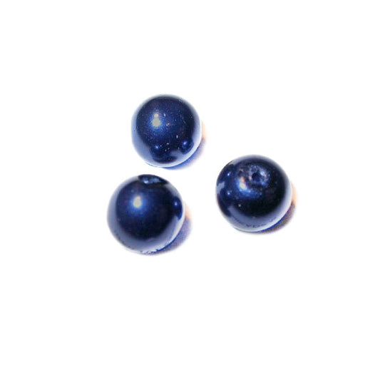 Parel Donkerblauw 8mm