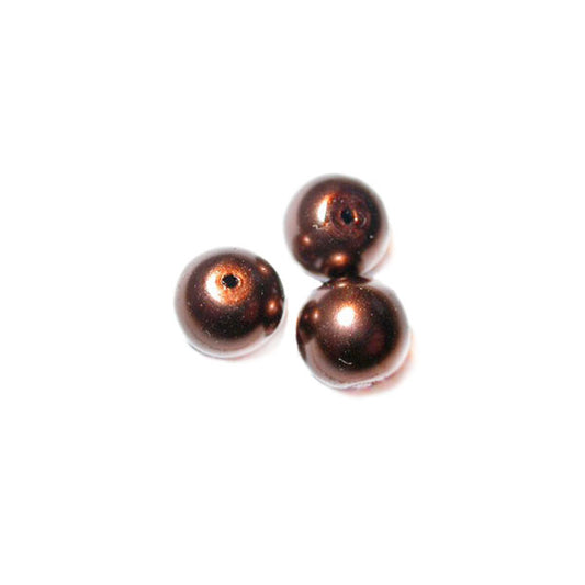 Parel Bruin 8 mm