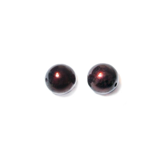 Pearl Darkbrown 8 mm