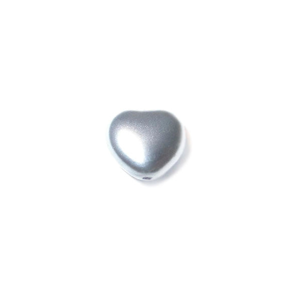 Parel Silver, hartje 8 mm