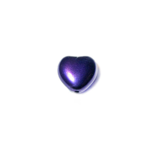 Parel Purple, hartje 8 mm