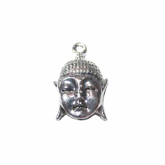 Silver colored Buddha