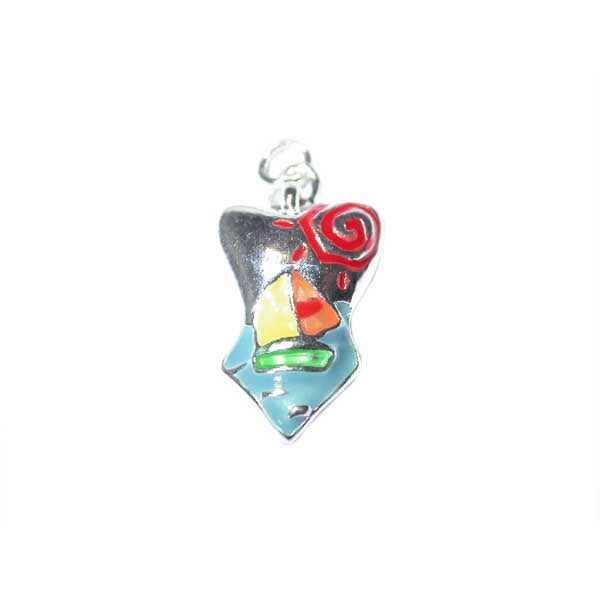 Bathing suit charm with a little boat as decoration