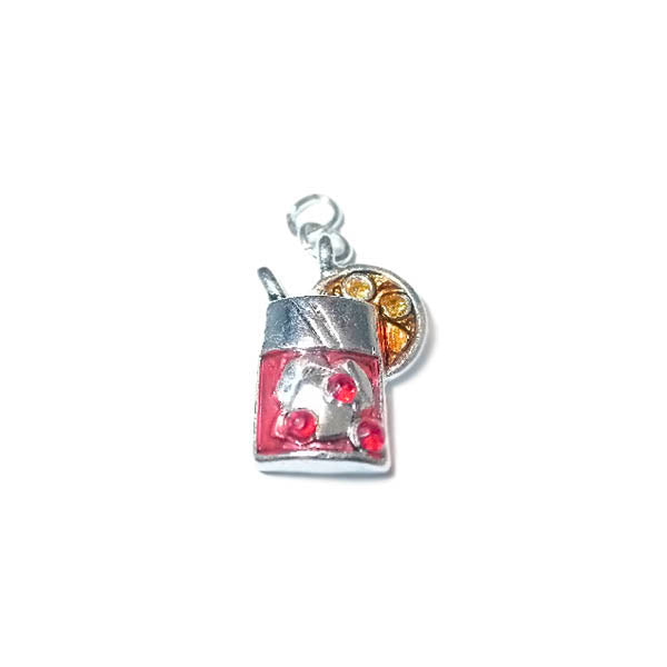 Cocktail charm with Red