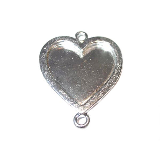 Metal heartform pendant