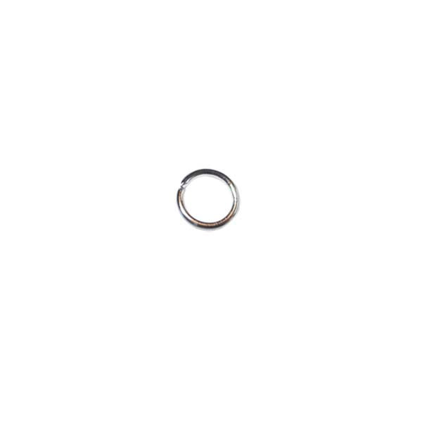 Metal colored jump ring, 4 mm