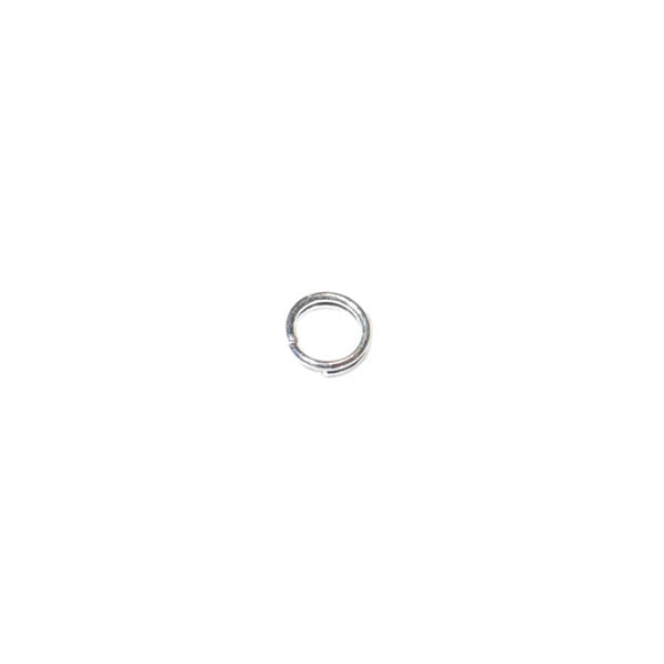 Silver colored Split ring 5 mm