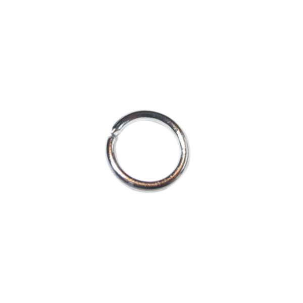 Metal colored jump ring 8 mm