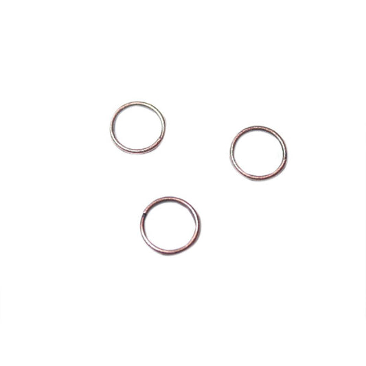 Copper colored split ring 7mm