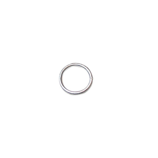 Old silver colored jump ring 9 mm