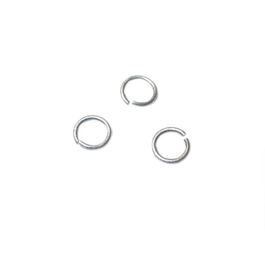 Jump ring Old silver colored