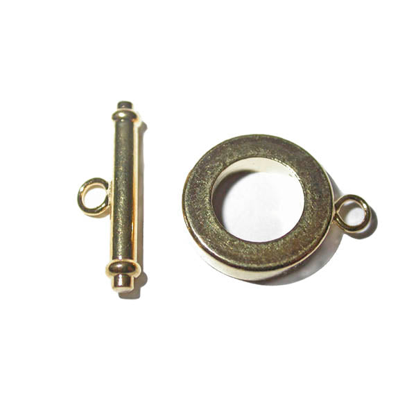 Gold colored Loop and Bar clasp