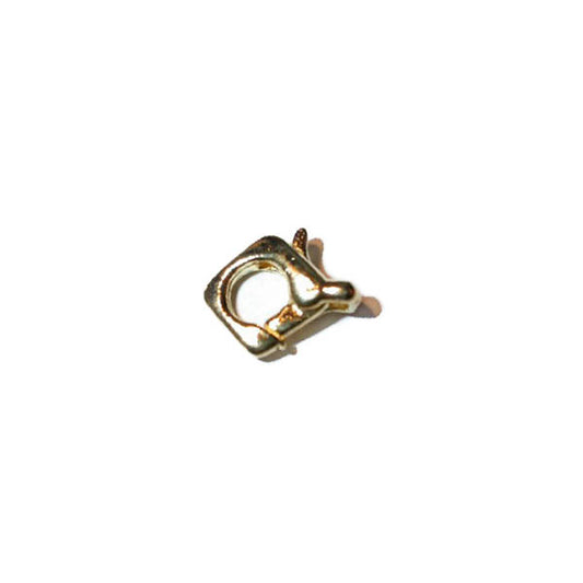 Gold colored lobsterclaw clasp