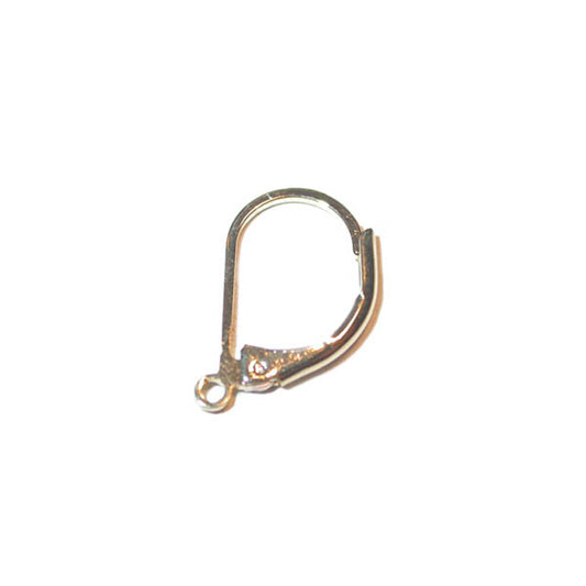 Gold colored earring hook