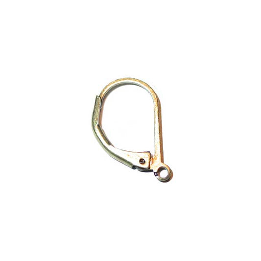 Old Gold colored earring hook