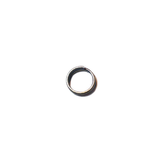 Oudgoudkleurige dubbele ring 6 mm