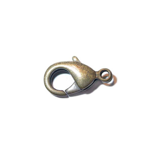 Old gold colored lobsterclaw clasp big