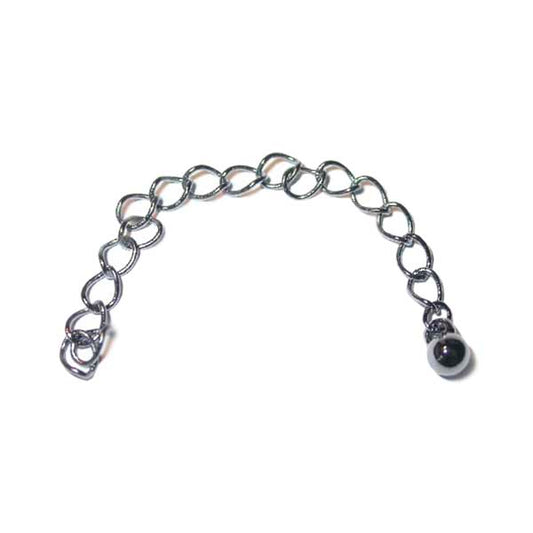 Black Nickel colored lengthening chain