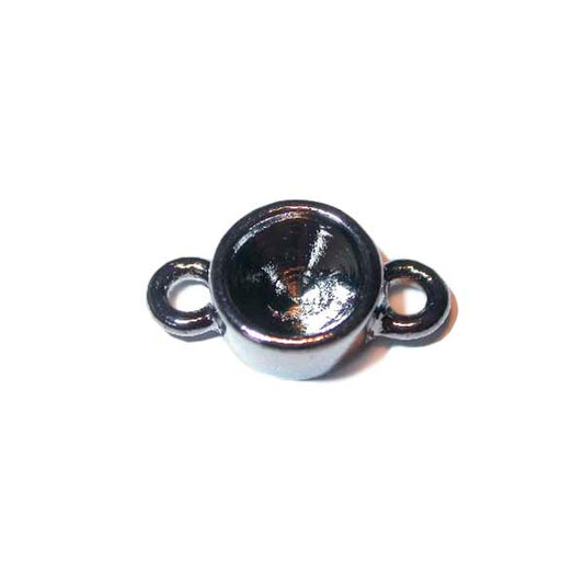 Black Nickel eye bead