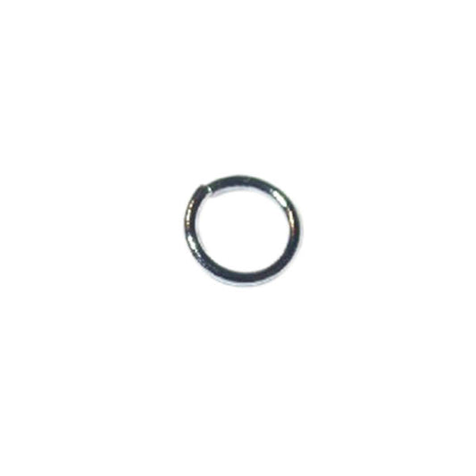 Black Nickel colored jump ring 5 mm