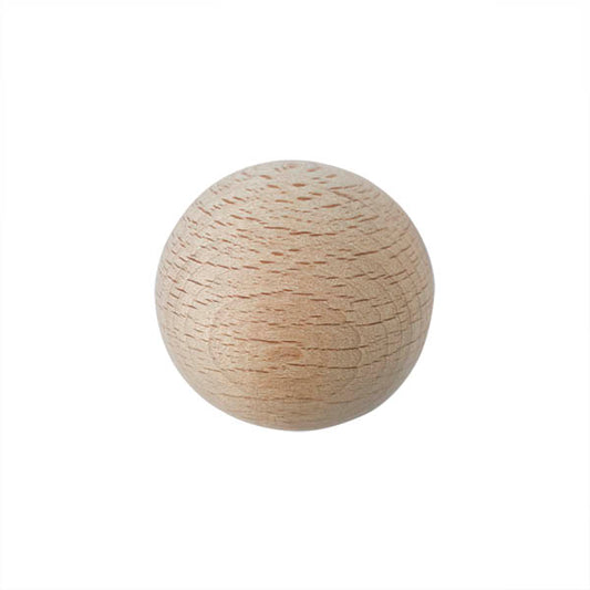 Big round wooden bead 40 mm