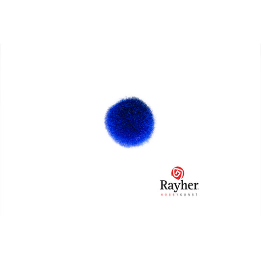 Dark Blue pompon from Rayher 10 mm