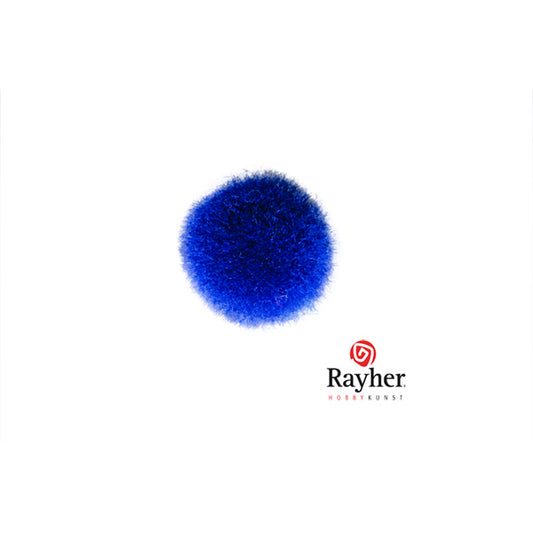 Blue pompon 20 mm from Rayher