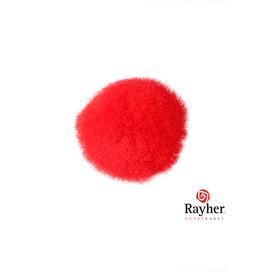 Red pompon 20 mm from Rayher