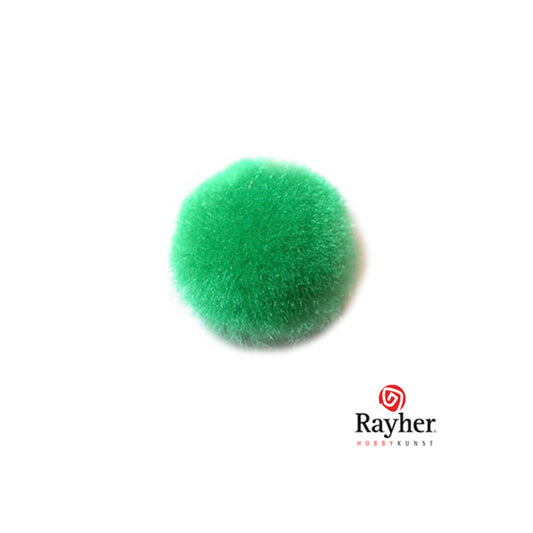 Green pompon 20 mm from Rayher