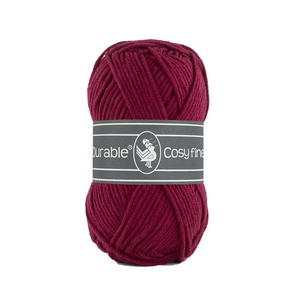 Durable - Cosy Fine - 222 Bordeaux