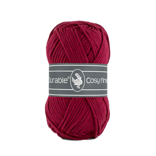 Durable - Cosy Fine - 222 Bordeaux