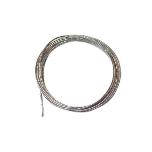 Metal colored coated steel wire