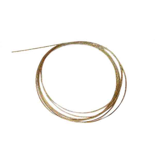 Gold colored coated steel wire