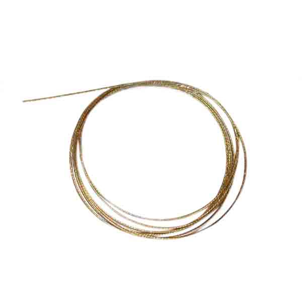 Gold colored coated steel wire per roll