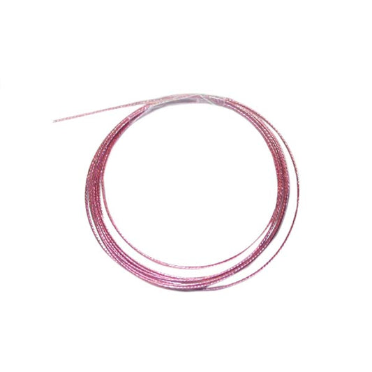 Pink coated steel wire