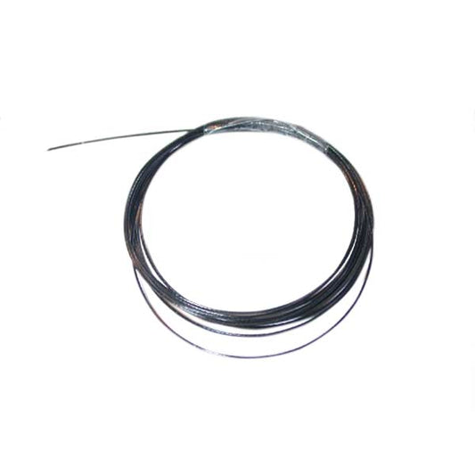 Black coated steel wire