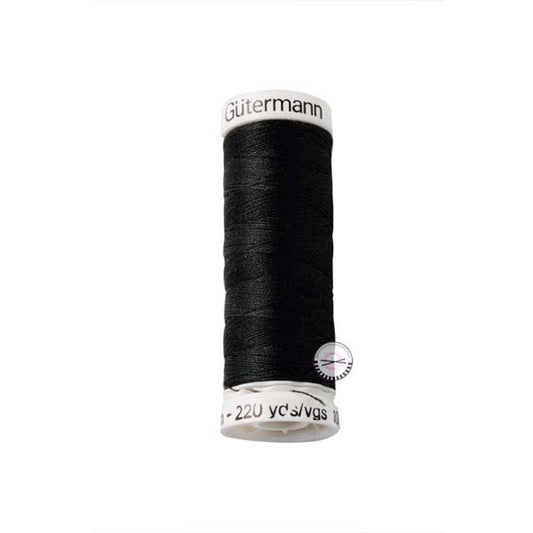 Gütermann - 000 Black Sew all thread 200 m