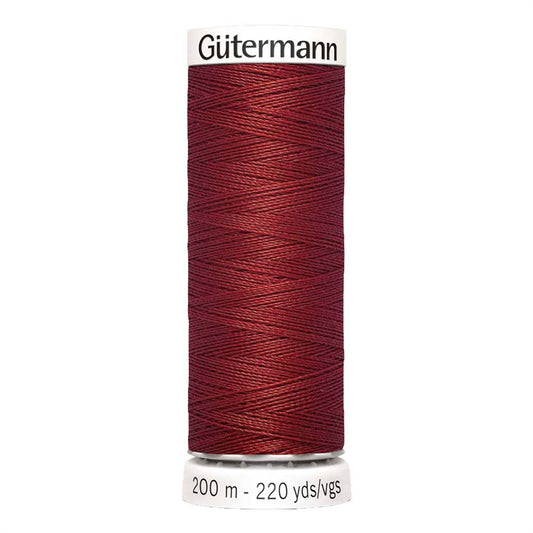 Gütermann - 221 Bordeaux Red Sew all thread 200 m