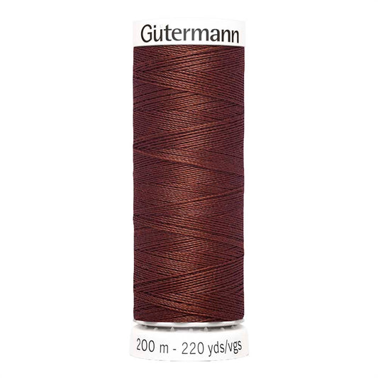 Gütermann - 230 Red Brown all thread 200 m