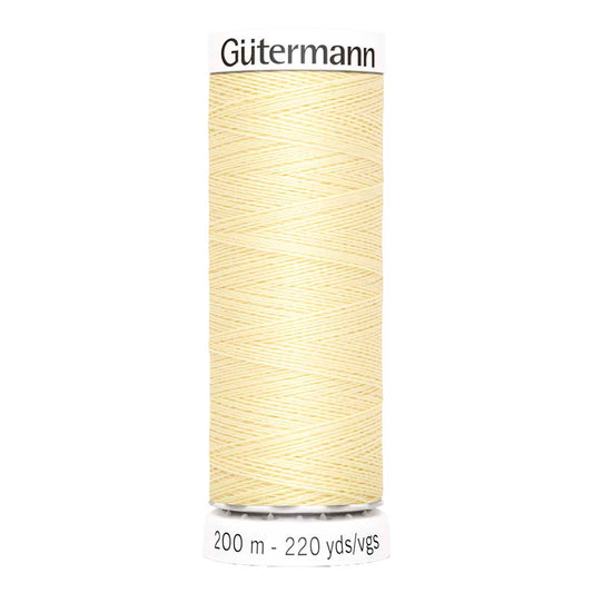 Gütermann - 325 Yellow Sew all thread 200 m