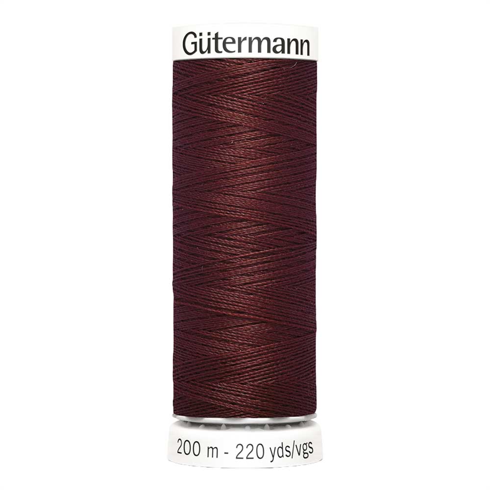 Gütermann - 369 Bordeaux Red Sew all thread 200 m