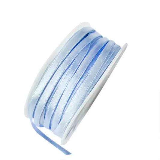 Satin ribbon lightblue 4 mm